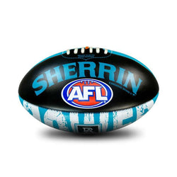 Sherrin AFL Team Icon PVC Port Adelaide Power Sz 3