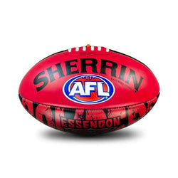 Sherrin AFL Team Icon PVC Essendon Bombers Sz 3