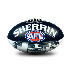 Sherrin AFL Team Icon PVC Geelong Cats Sz 3