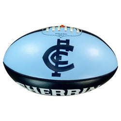 Sherrin AFL Team Icon PVC Carlton Blues Sz 3