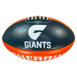 Sherrin AFL Team Icon PVC GWS Giants Sz 3