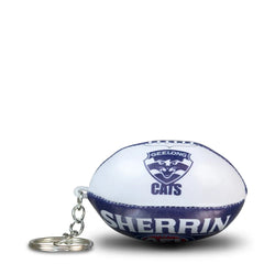 Sherrin AFL Team Keyring - Geelong Cats