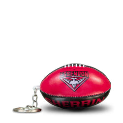 Sherrin AFL Team Keyring - Essendon Bombers