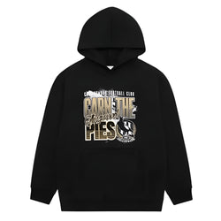 AFL Youth Carn Graphic Supporter Hoodie Collingwood Magpies