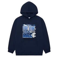 AFL Youth Carn Graphic Supporter Hoodie Carlton Blues