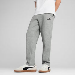 Puma Mens Essential Logo Fleece Pants Open Hem