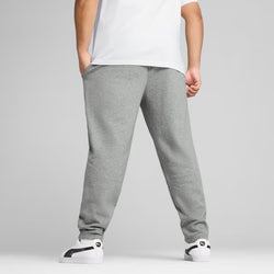 Puma Mens Essential Logo Fleece Pants Open Hem