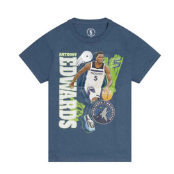 NBA Essentials Powell Youth Anthony Edwards Minnesota Timberwolves Vintage Tee