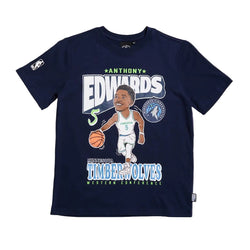 NBA Essentials Crawford Youth Anthony Edwards Minnesota Timberwolves Vintage Tee