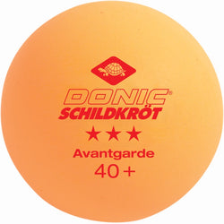 Donic Schildkrot Avantgarde Poly 40+ 3* 6 pack Table Tennis Balls
