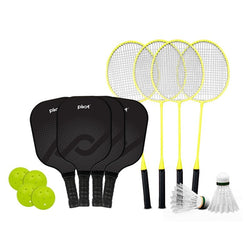 Pivot Badminton/Pickleball 4 Player Set (With Net)
