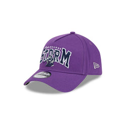 New Era 9Forty A-Frame NRL Supporter Logo Arch Snapback Melbourne Storm