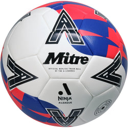 Mitre A-Leagues Train 25/26 Soccer Ball Sz 5