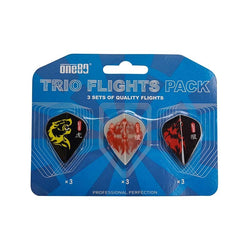 One80 Dart Trio Flights Kite Animal Kingdom Pack