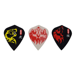 One80 Dart Trio Flights Kite Animal Kingdom Pack