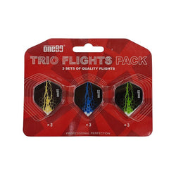 One80 Dart Trio Flights Charge Pack