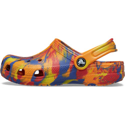 Crocs Classic Marbled Clogs - Kids