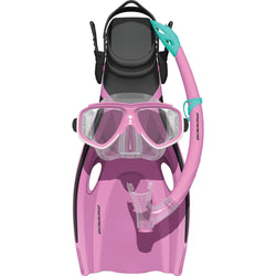 Mirage Dolphin Junior Silitex Mask Snorkel Fin Set