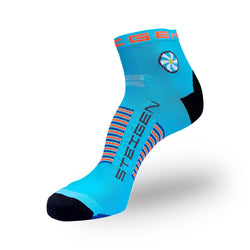 Steigen Big Foot Blue Quarter Socks