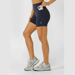 Lorna Jane Amy No Chafe Phone Pocket 14cm Bike Shorts