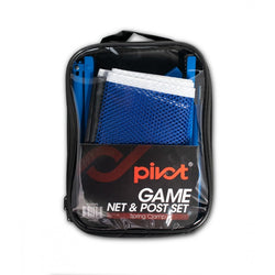 Pivot Game Net & Post Table Tennis Net Set (Spring Clamp)