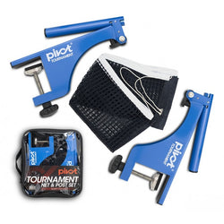 Pivot Tournament Net & Post Table Tennis Net Set (Screw Clamp)