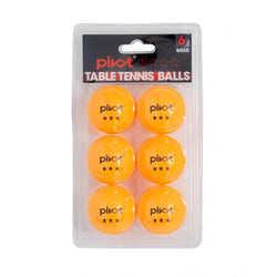 Pivot 3 Star Table Tennis Balls (6 Pack)