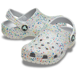Crocs Classic Glow Paint Splatter Clogs - Kids