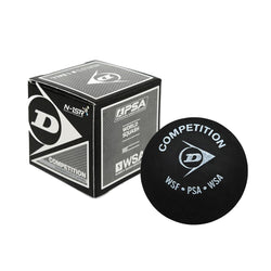 Dunlop Competition  Squash Ball - Yellow Dot