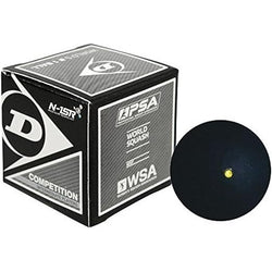 Dunlop Competition  Squash Ball - Yellow Dot