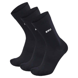 2XU Cotton Crew Socks 3 Pack