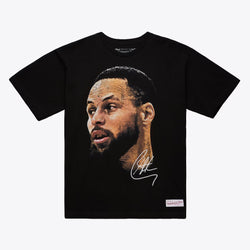 Mitchell & Ness NBA Steph Curry Big Head Tee