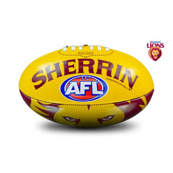 Sherrin PVC 20cm Team Mascot Lions Football