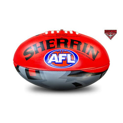 Sherrin PVC 20cm Team Mascot Bombers Football