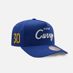 Mitchell & Ness NBA Classic Script Pro Pinch Fit Snapback Cap Steph Curry