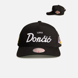Mitchell & Ness NBA Classic Script Pro Pinch Fit Snapback Cap Luka Doncic