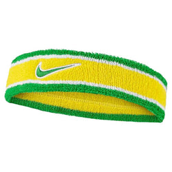 Nike Swoosh Headband (Green/Gold)