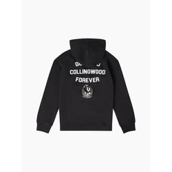 AFL Youth Vintage Arch Supporter Hoodie Collingwood Magpies