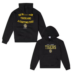 AFL Youth Vintage Arch Supporter Hoodie Richmond Tigers