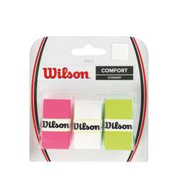 Wilson Pro Over Grip - 3 Multi Colour Pack