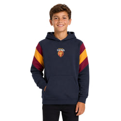 AFL Youth Boxy Fit Supporter Hoodie Brisbane Lions