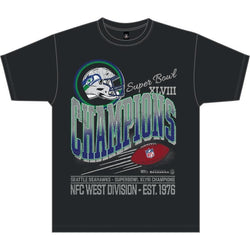 Majestic Athletic Seattle Seahawks NFL Team Wave Tee