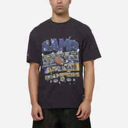 Mitchell & Ness NFL LA Rams Smashed Scoreboard Tee