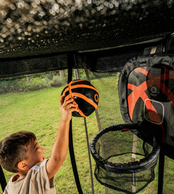 VULY Junior Trampoline Basketball Hoop