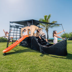 VULY Quest Themed Play Pirate Ship + Swing Add on Bundle
