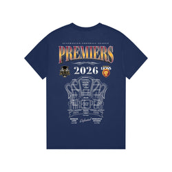 Brisbane Lions 2026 AFL Premiership Stats Tee - Youth