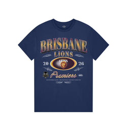Brisbane Lions 2026 AFL Premiership Stats Tee - Youth