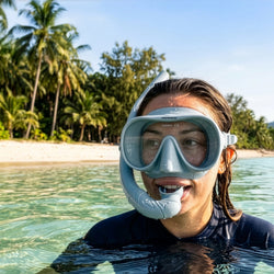 Mirage Sunsets Silicone Mask and Snorkel Set Adult