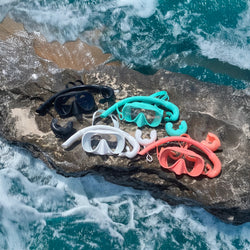 Mirage Sunsets Silicone Mask and Snorkel Set Adult