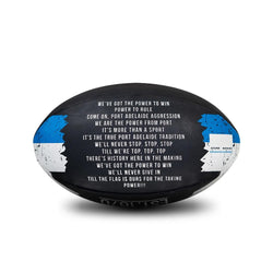 Sherrin AFL Team Range Song Ball Port Adelaide Power